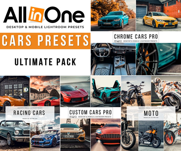 Best Cars lightroom presets , tunning ,race , racing cars