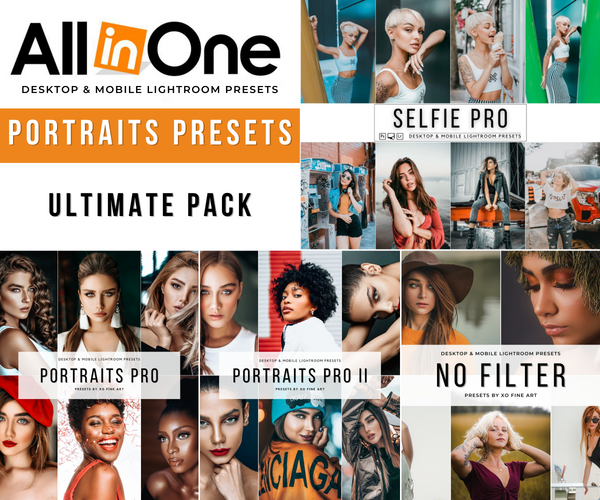 Portrait Preset | ALL IN ONE Bundle | 59 Lightroom Presets