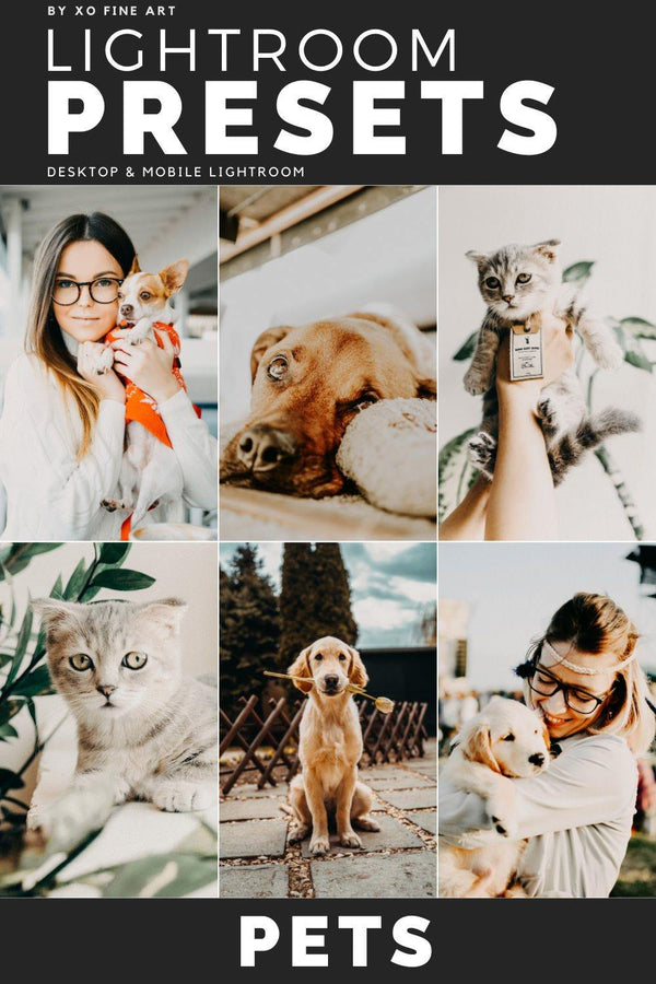 Dogs Presets | XO PETS | Set of 8 | Mobile & Desktop Lightroom Presets - animal presets, Animals Presets, Cat Lovers, cats presets, DOG LOVERS, dog preset, dogs presets, FREE Lightroom Presets, FURRY FRIENDS, Lightroom mobile presets, Lightroom Presets, lightroom presets desktop, pet, pets presets, preset, presets, presets dog, presets lightroom