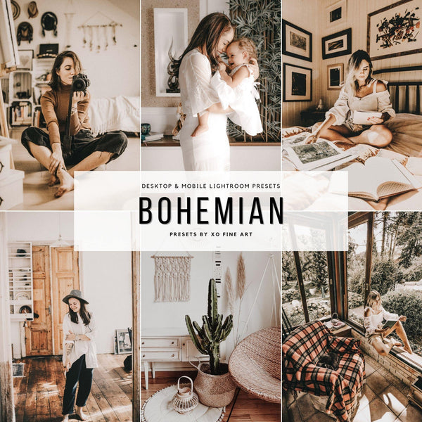 Instagram Presets | BOHEMIAN | Set of 10 | Mobile & Desktop Lightroom Presets - blogger preset, Blogger Presets, bohemian presets, clean preset, creme presets, desktop preset, earthtone preset, earthy presets, fall presets, film presets, FREE Lightroom Presets, home preset, instagram filters, light and airy, Lightroom Mobile, Lightroom mobile presets, Lightroom Presets, lightroom presets desktop, mobile preset, pastel preset, photo filter, preset, preset lightroom, presets, presets lightroom, spring preset