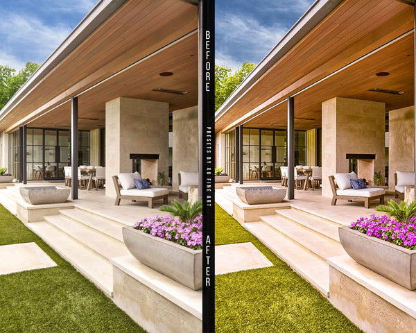 Real Estate Presets | REAL ESTATE | Set of 11 | Mobile & Desktop Lightroom Presets - XoFineArt - Lightroom Presets