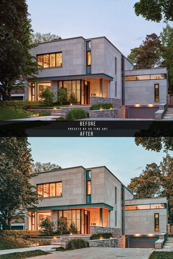 Real Estate Presets | REAL ESTATE | Set of 11 | Mobile & Desktop Lightroom Presets - XoFineArt - Lightroom Presets