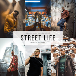 Instagram Presets | STREET LIFE | Set of 10 | Mobile & Desktop Lightroom Presets - black skin presets, business presets, dark presets, earthy presets, fall presets, film presets, FREE Lightroom Presets, indie presets, Lightroom mobile presets, Lightroom Presets, lightroom presets desktop, moody presets, preset, presets, presets lightroom, product presets, street fighter