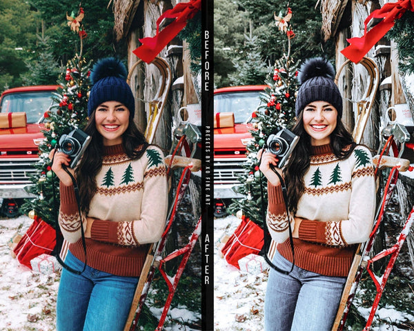 Christmas Presets | COOL CHRISTMAS | Set of 7 | Mobile & Desktop Lightroom Presets - Bright Winter, Christmas Day, Christmas Presets, Cool Tone preset, Cozy Holiday, Cozy Presets, FREE Lightroom Presets, Holiday Presets, Indoor Blogger, Light and airy, Lightroom mobile presets, Lightroom Presets, lightroom presets desktop, preset, presets, presets lightroom, White Christmas, Winter Preset