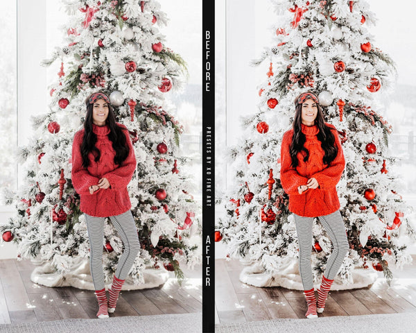 Christmas Presets | XMAS TREE | Set of 15 | Mobile & Desktop Lightroom Presets - Blogger Preset, Bright Winter, Christmas Day, Christmas Preset, Christmas Presets, Clean Preset, Cozy Holiday, FREE Lightroom Presets, Indoor Blogger, Instagram Presets, Light and Airy, Lightroom mobile presets, Lightroom Presets, lightroom presets desktop, pastel preset, preset, presets, presets lightroom, Winter Preset
