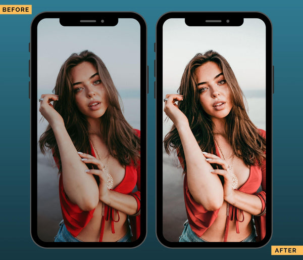 Instagram Presets | SELFIE PRO | Set of 20 | Mobile & Desktop Lightroom Presets