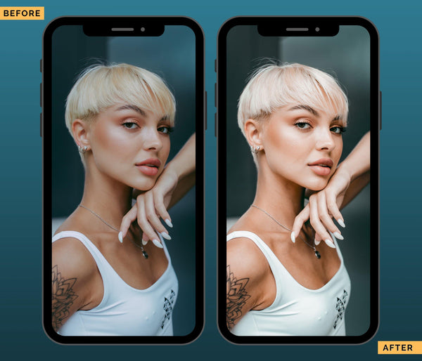 Instagram Presets | SELFIE PRO | Set of 20 | Mobile & Desktop Lightroom Presets