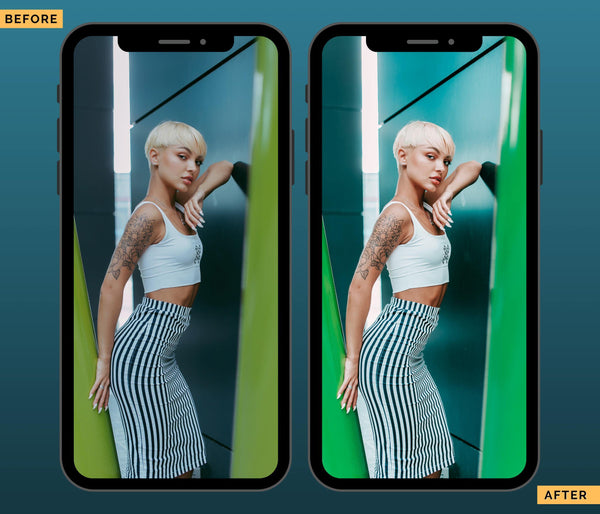 Instagram Presets | SELFIE PRO | Set of 20 | Mobile & Desktop Lightroom Presets