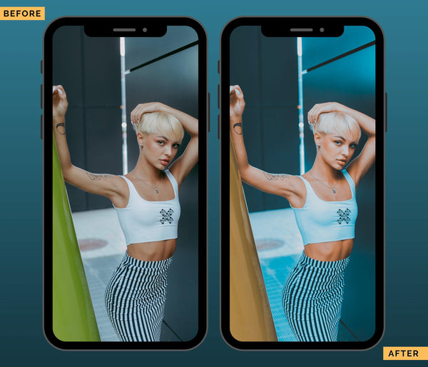 Instagram Presets | SELFIE PRO | Set of 20 | Mobile & Desktop Lightroom Presets