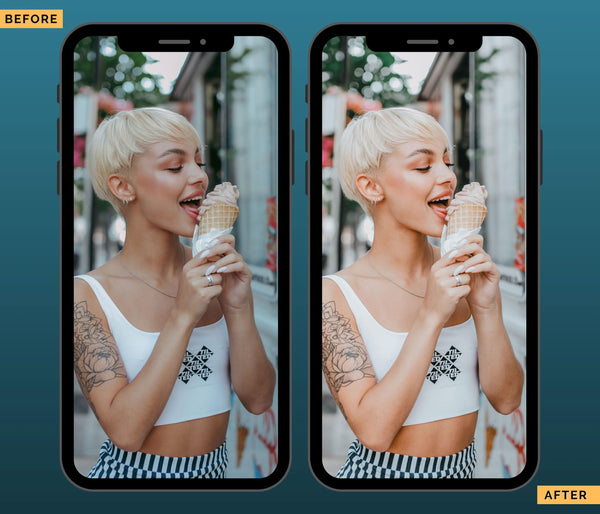 Instagram Presets | SELFIE PRO | Set of 20 | Mobile & Desktop Lightroom Presets