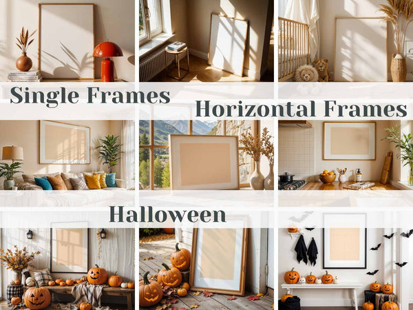 Ultimate 500+ Frame Mockup Bundle | PSD with Smart Objects | Wood, Nursery, Gallery & Lifestyle Scenes
