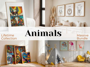 Digital Art Mega Bundle – 6,000 + Files | Printable  Digital Art Posters | Instant Digital Download | Digital Print | 300 DPI | 4k |