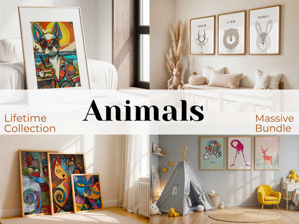 Digital Art Mega Bundle – 6,000 + Files | Printable  Digital Art Posters | Instant Digital Download | Digital Print | 300 DPI | 4k |
