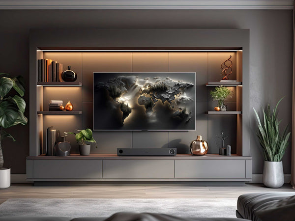 World Map Frame TV Art – Luxury Digital Wall Art Collection for Samsung Frame TV & Smart Displays | XO Fine Art