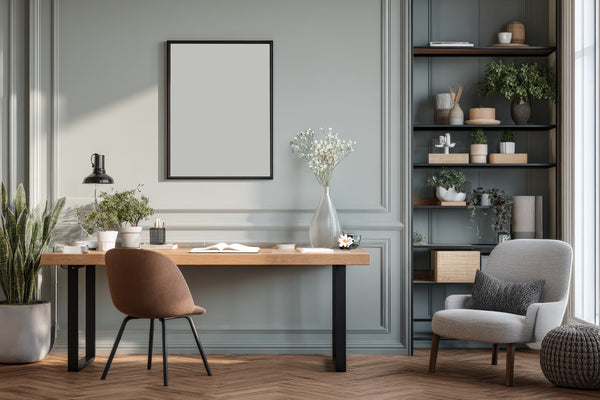 43 Contemporary Wall Art Mockup Bundle | PSD Frame & Interior Mockups | Living Room, Bedroom, Office, Kitchen | Digital Download