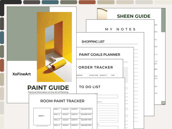 Contemporary Interior Toolkit – Posters, Mockups & Design Style Guide | XoFineArt