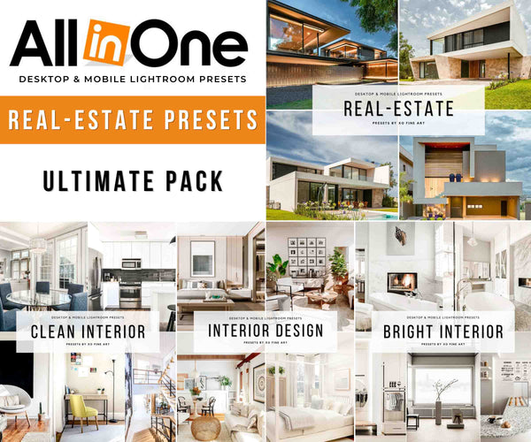 REAL ESTATE Bundle 41 Presets | Mobile & Desktop Presets