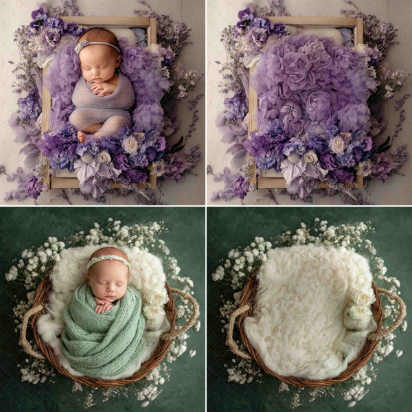 Woodland Newborn Digital Backdrops – Volume 2 (21 Backdrops)