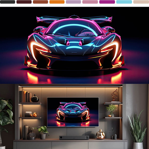 Supercars Frame TV Art – 30 Luxury 4K Digital Car Wallpapers for Samsung Frame TV
