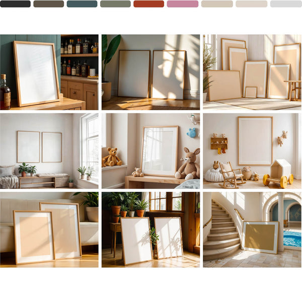 Ultimate Frame Mockup Bundle – 500+ PSDs with Smart Objects