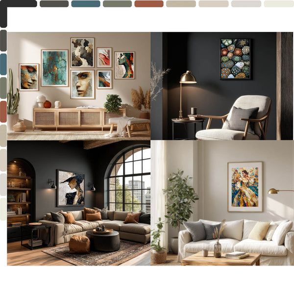660+ Contemporary Posters – Printable Wall Art, Abstract & Botanical