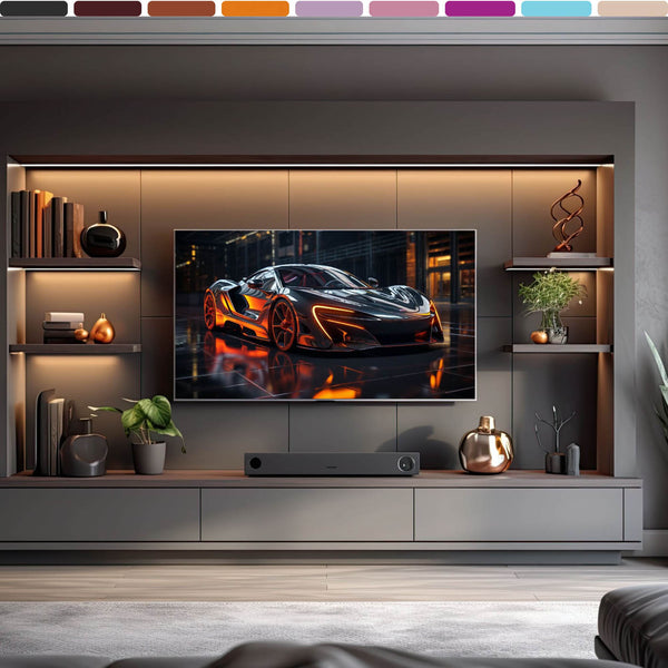 Supercars Frame TV Art – 30 Luxury 4K Digital Car Wallpapers for Samsung Frame TV