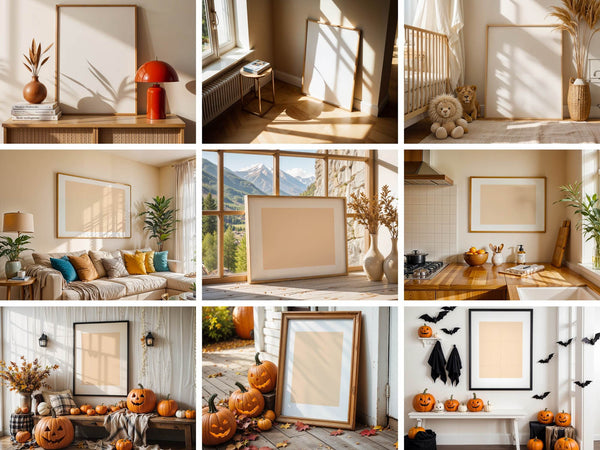 Ultimate Frame Mockup Bundle – 500+ PSDs with Smart Objects