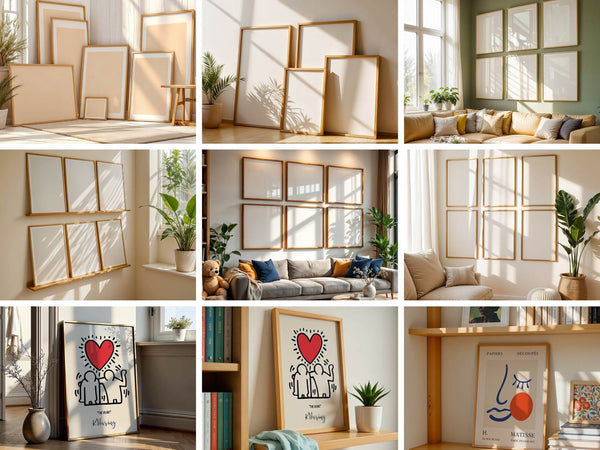 Ultimate Frame Mockup Bundle – 500+ PSDs with Smart Objects