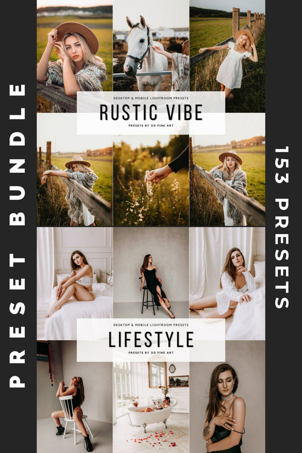 Preset Bundle | 153 PRESETS - 16 Colections | INFLUENCER COLLECTION