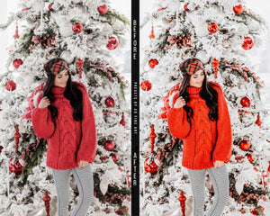 Christmas Presets | XMAS TREE | Set of 15 | Mobile & Desktop Lightroom Presets - Blogger Preset, Bright Winter, Christmas Day, Christmas Preset, Christmas Presets, Clean Preset, Cozy Holiday, FREE Lightroom Presets, Indoor Blogger, Instagram Presets, Light and Airy, Lightroom mobile presets, Lightroom Presets, lightroom presets desktop, pastel preset, preset, presets, presets lightroom, Winter Preset