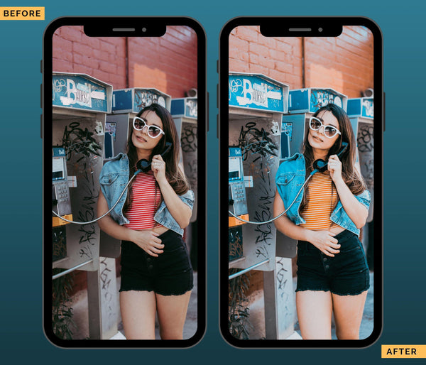 Instagram Presets | SELFIE PRO | Set of 20 | Mobile & Desktop Lightroom Presets